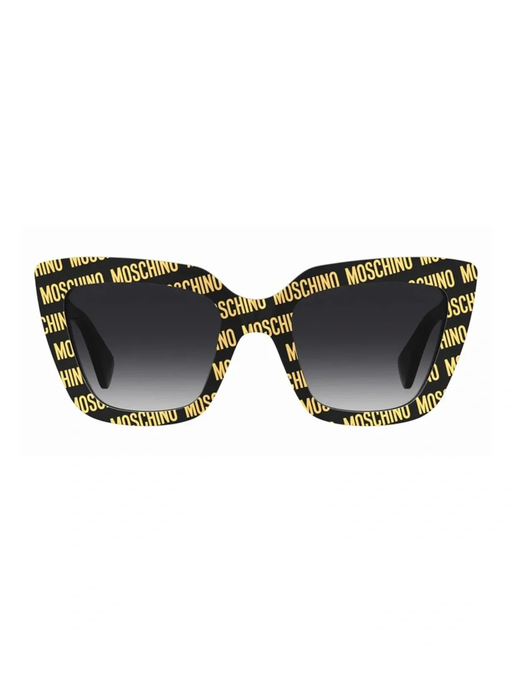 New Moschino Sunglasses MOS148/S 07RM 9O Pattern Black/Dark Grey Gradient